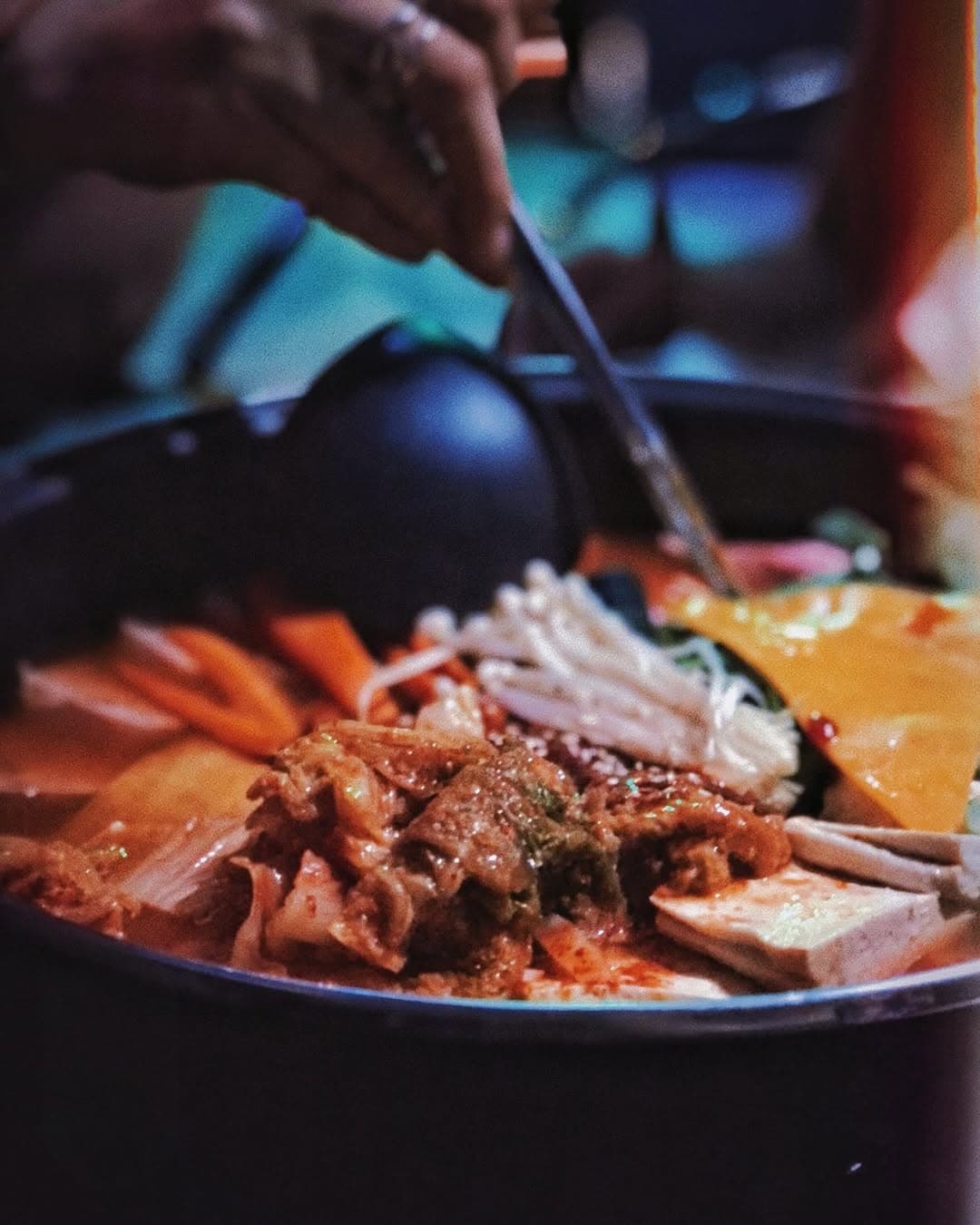 Sabores coreanos à mesa